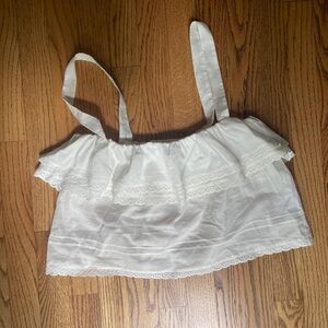 Reformation Tarragon Cropped Tank Top